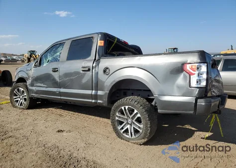 2018 Ford F150 Supercrew z USA, uszkodzony, nr VIN 1FTEW1EP9JKD33741